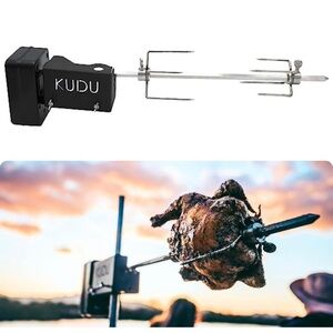 Rotisserie Kit for BBQ & Grilling